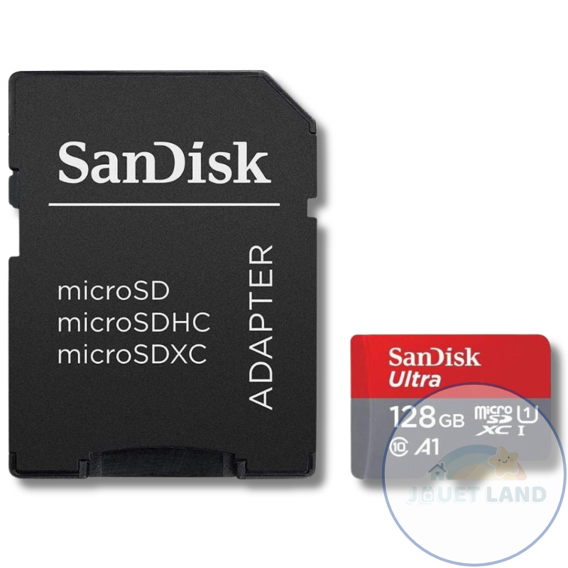 SanDisk Ultra Memoria microSD 128 GB Clase 10 A1 U1