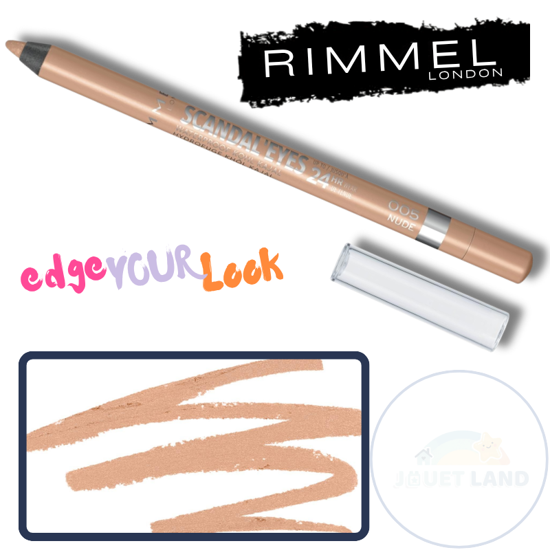 SCANDALEYES kohl kajal waterproof #005-nude Rimmel London